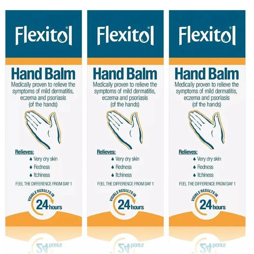 3 X Flexitol Hand Balm for Very Dry Skin with 10% Urea 56 g