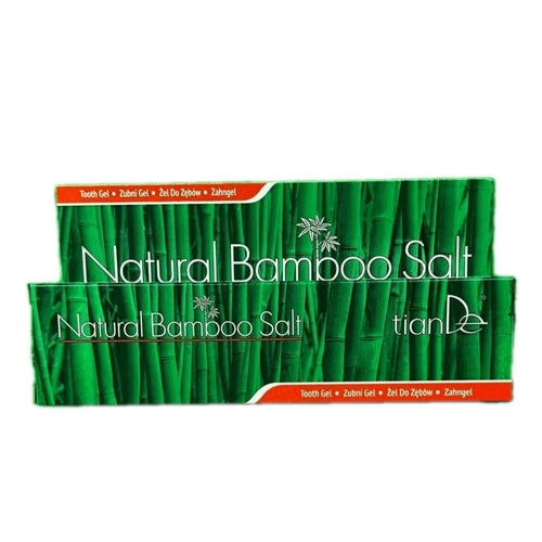TianDe Bamboo Salt Tooth Gel Natural Fluoride-Free Toothpaste x 120gr