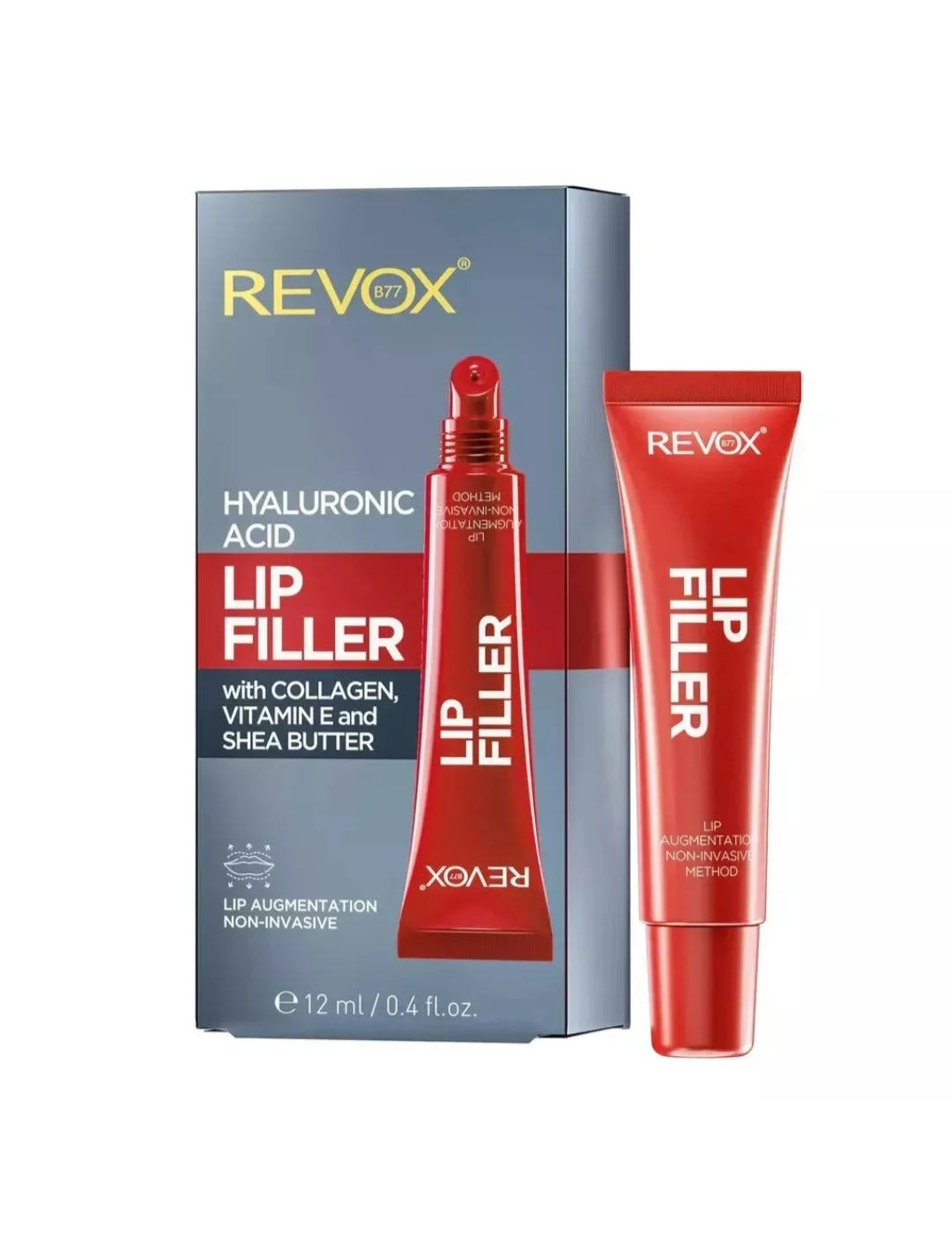 Revox B77 Lip Filler Hyaluronic Acid Balm for Fuller Lips 12ml
