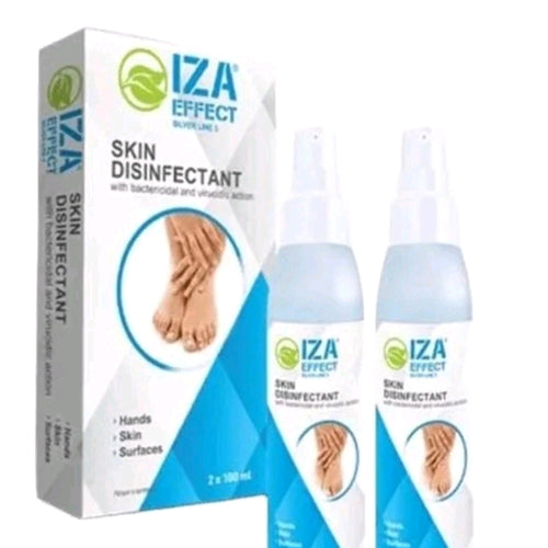 IZA Effect Spray biocide for disinfection of the skin of the feet 2 x 100 ml