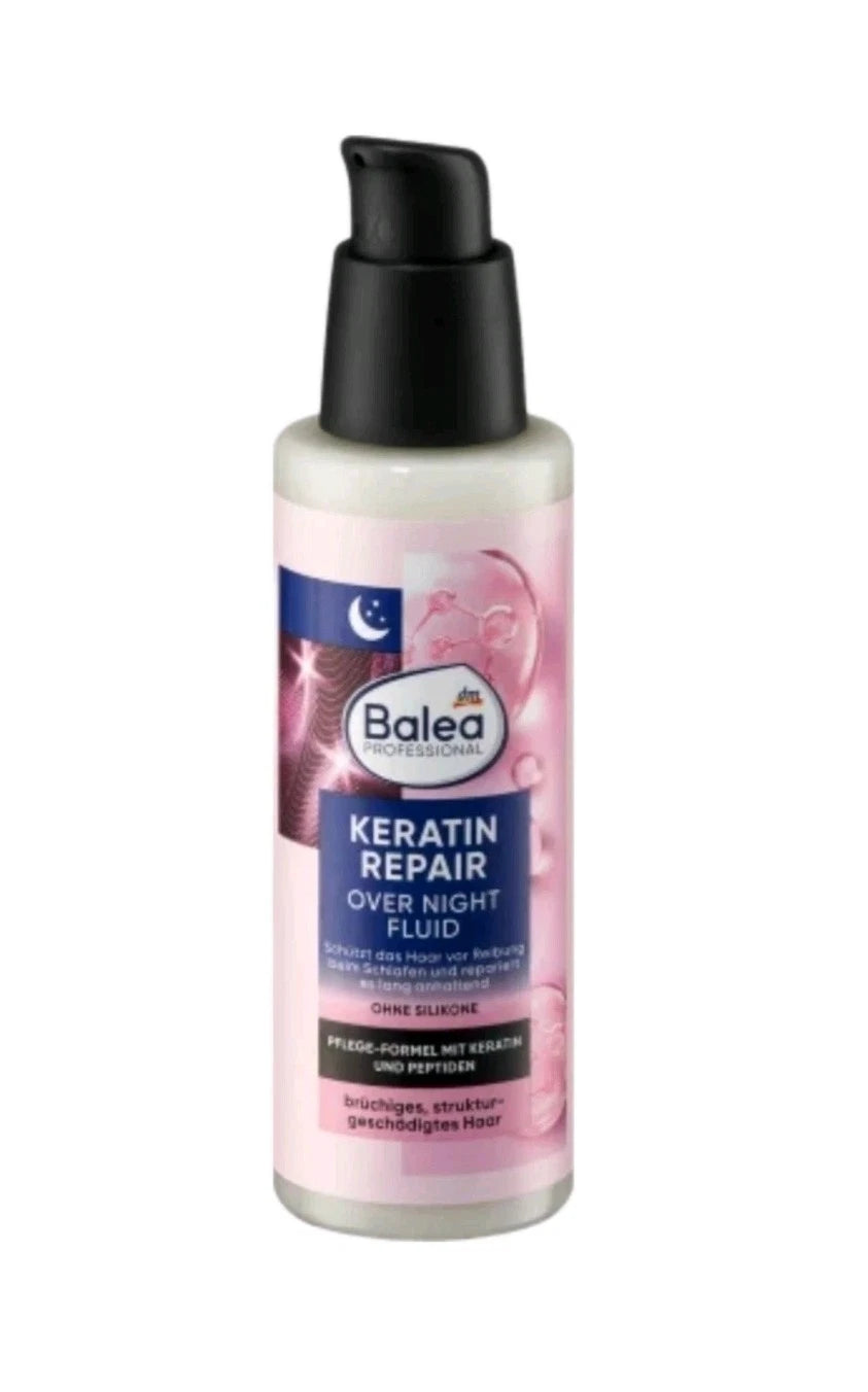 Balea Professional Over Night Fluid Keratin Repair, 100 ml