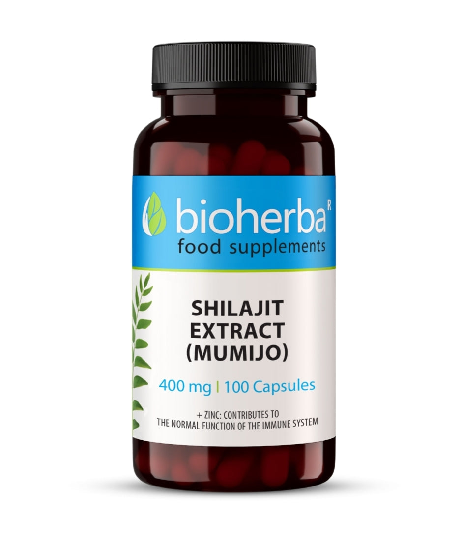 BIOHERBA MUMIO SHILAJIT EXTRACT 400 mg x 100 caps