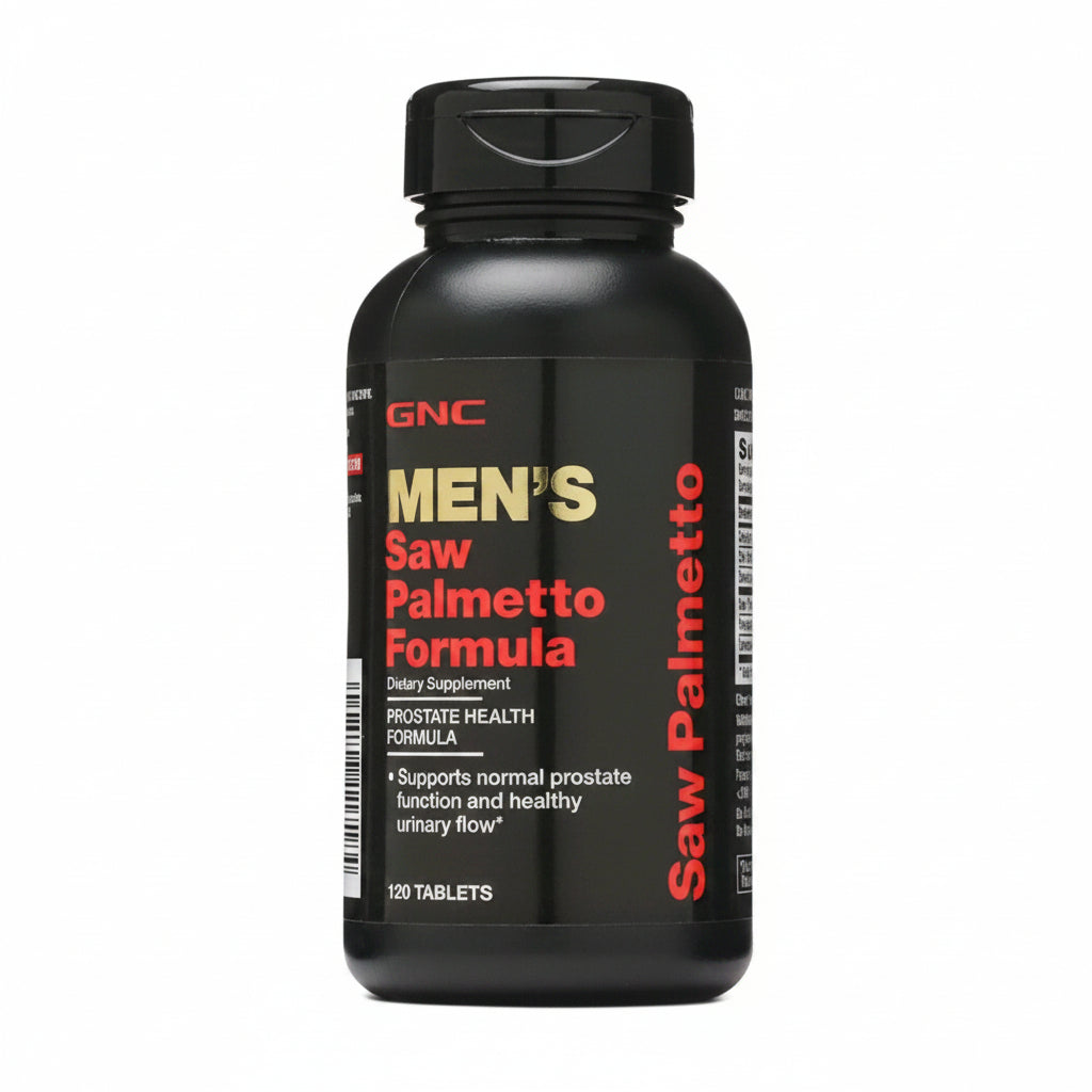 GNC Men's Saw Palmetto Formula Support Prostate Function, 120 Tabs