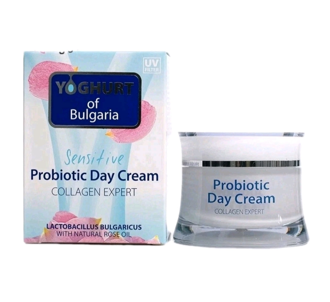 Yoghurt of Bulgaria Rejuvenating Day Cream with Probiotic & Organic Rose Oil, 50ml