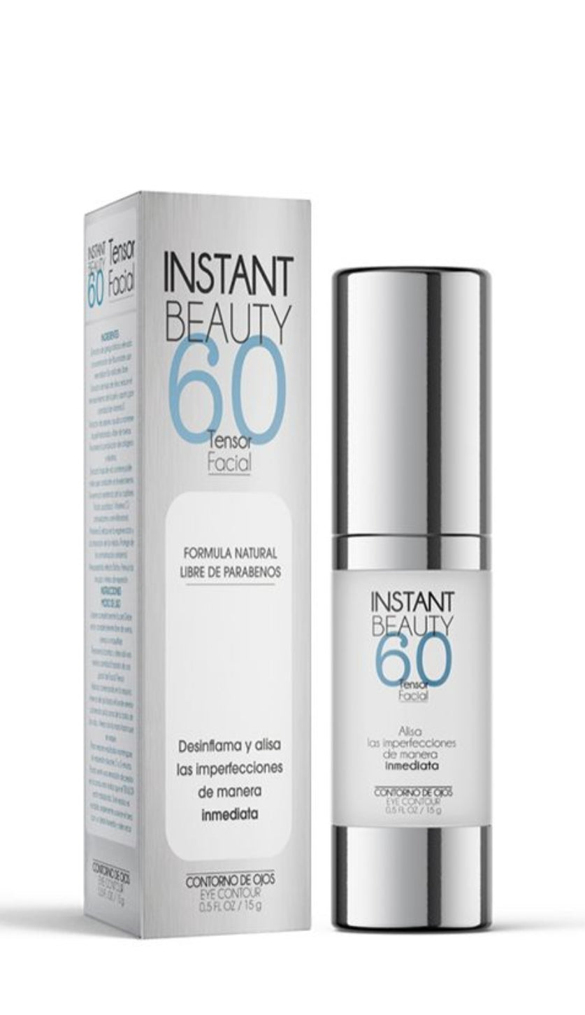 Instant Beauty 60" Wrinkle Remover - Face Serum - Wrinkle Eraser 15ml