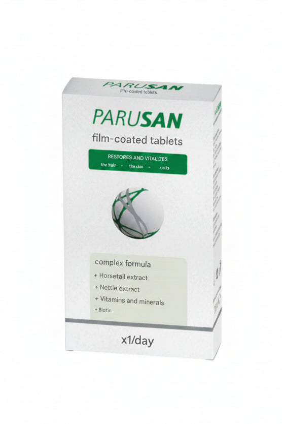 Parusan Anti Hair Loss Tabs Complex Formula Vitamins & Minerals For Hair Growth