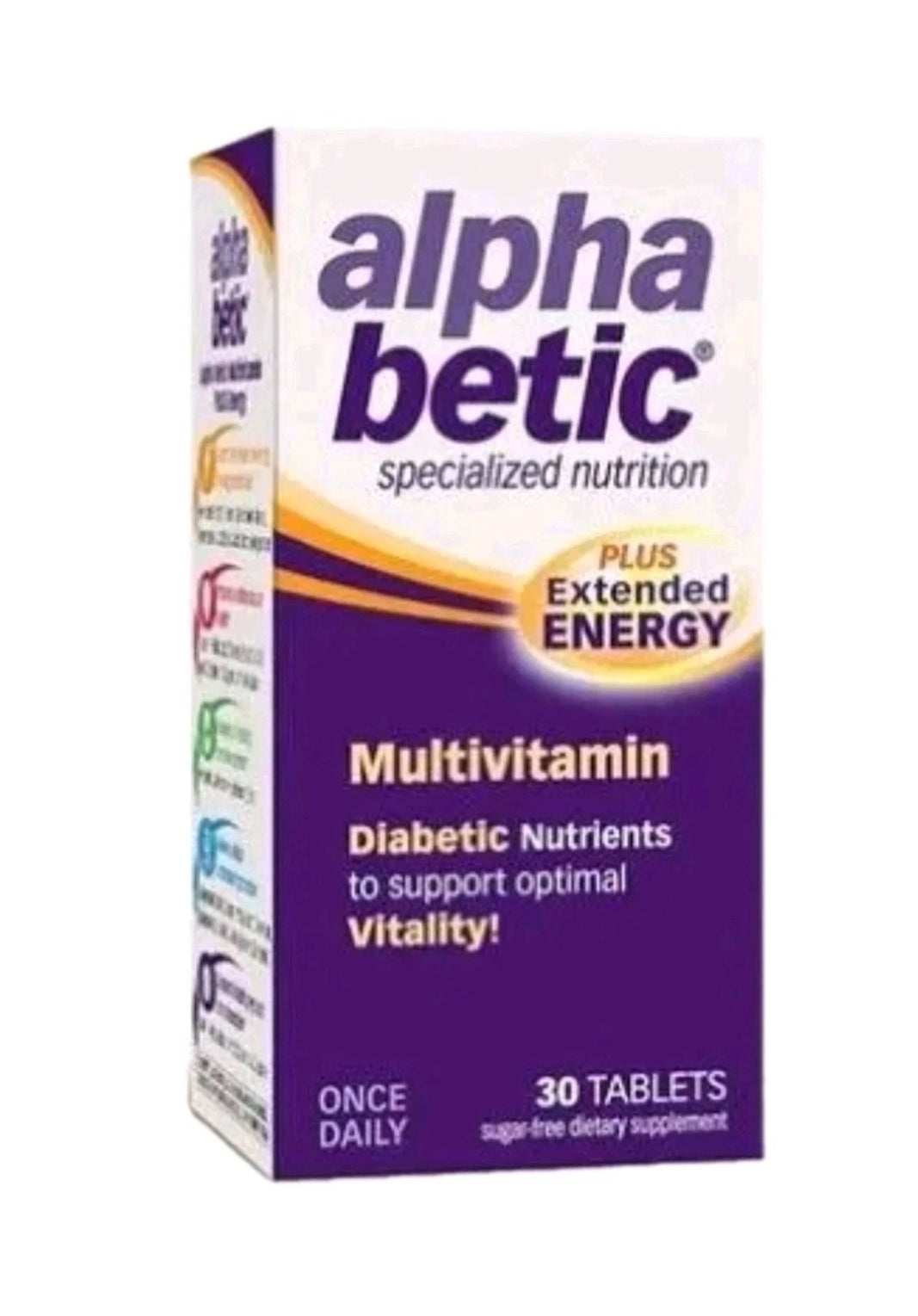 Alpha Betic Sugar Free Multivitamins  30tabs