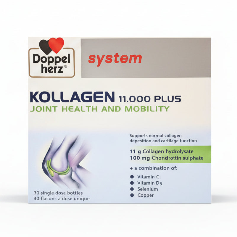 Doppelherz System Collagen 11.000 Plus for Joints 25 ml, 30 vials