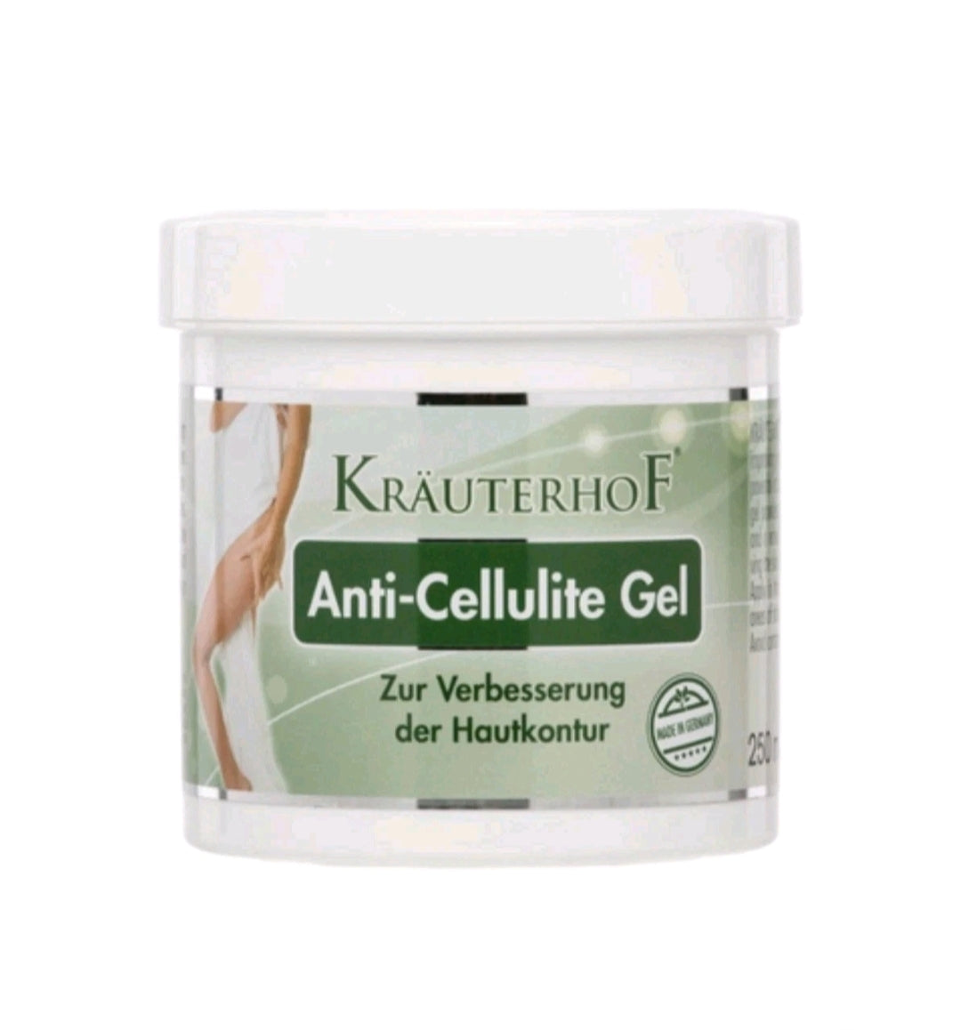 Krauterhof Anti-Cellulite Gel with Carnitine,  Caffeine & Rosemary, 250 ml