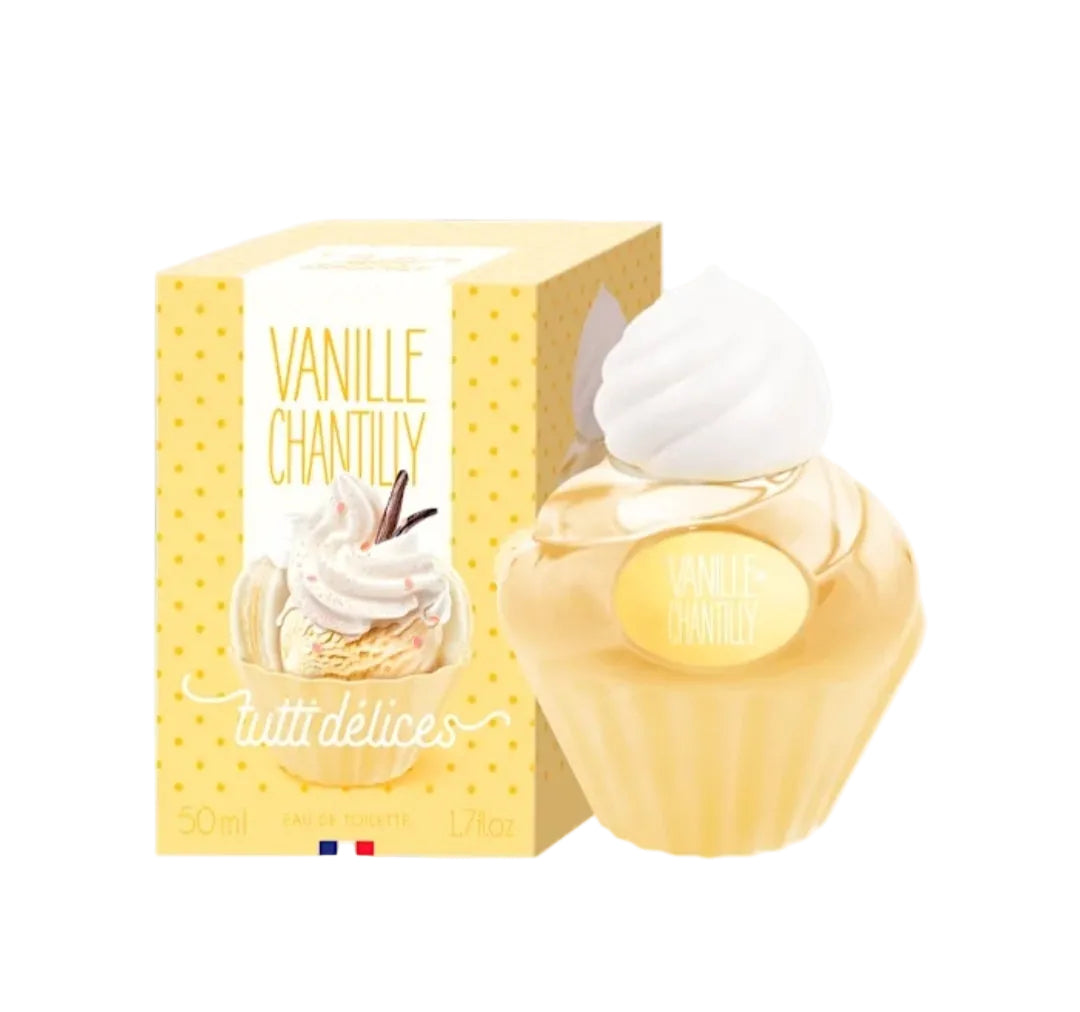 Corania Perfums Tutti Delices Vanilla Whipped Eau de Toilette for Women, 50 ml