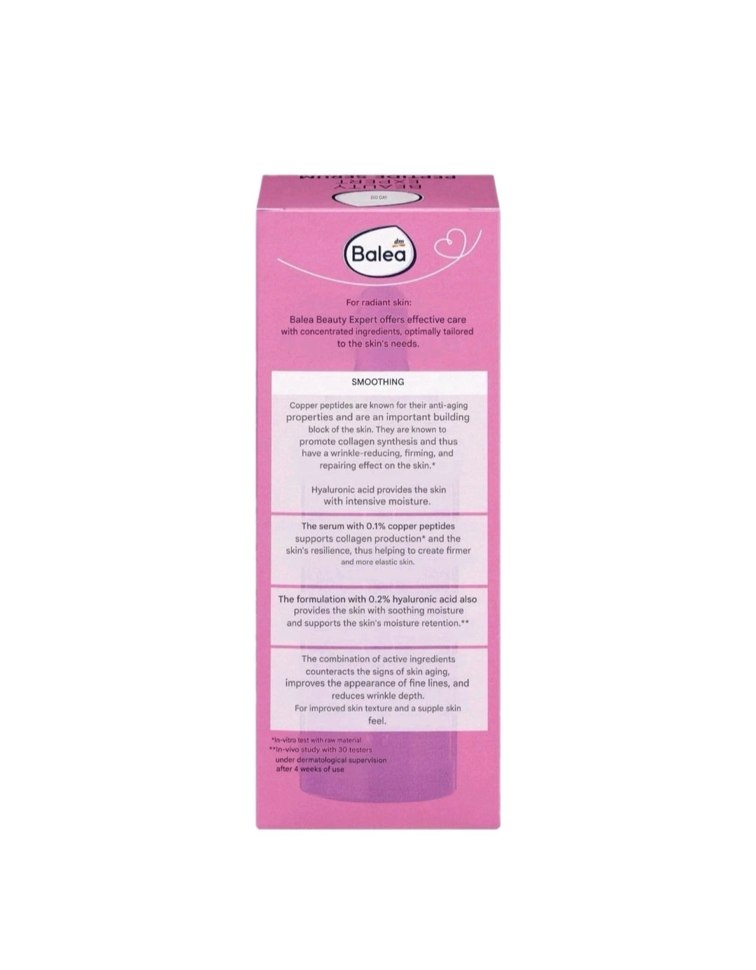 Balea Beauty Expert Peptide Face Serum, 30 ml