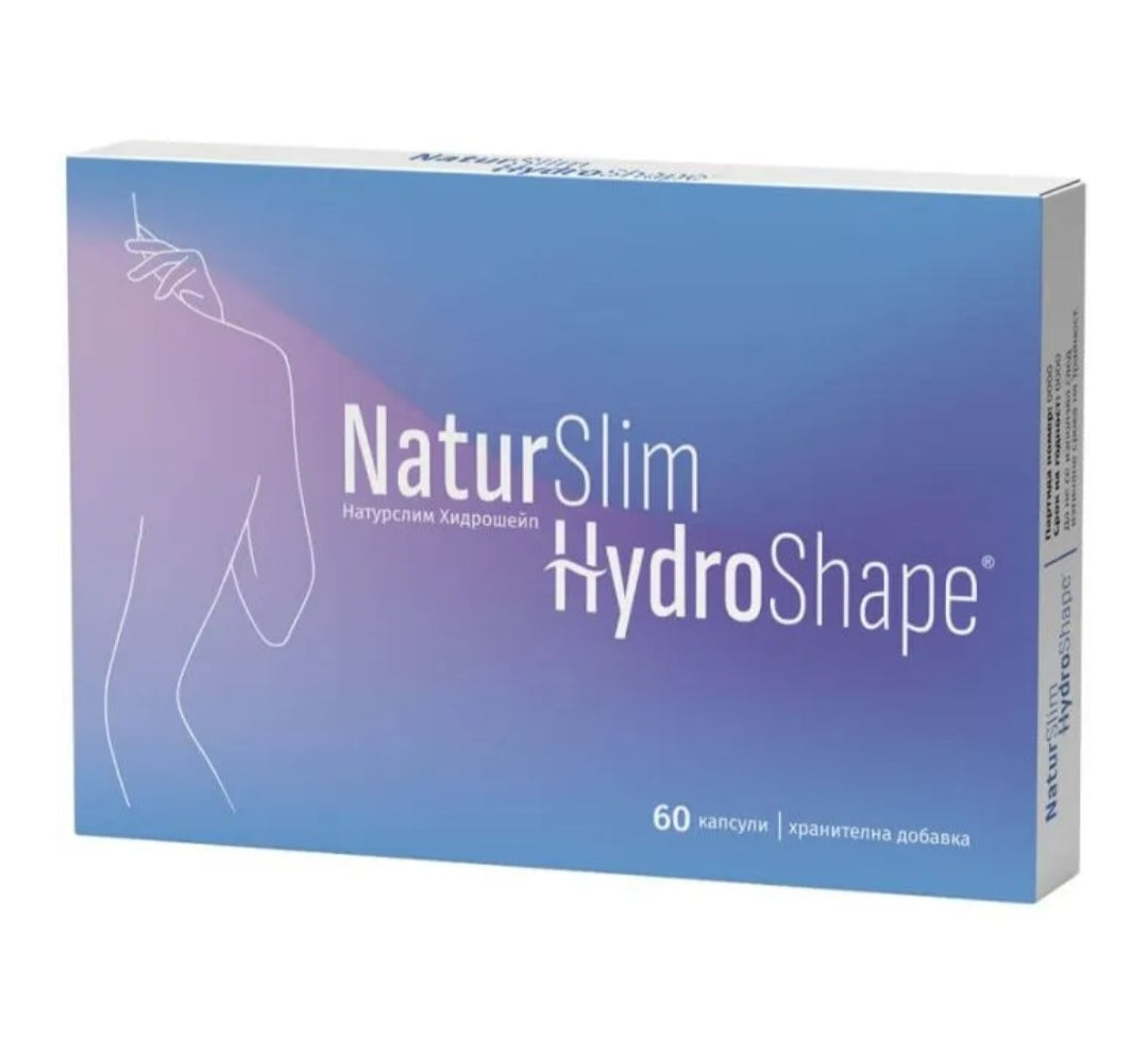 NaturSlim Hydro Shape Supplement for Normal Weigh & Fluid Retention x60caps Naturpharma