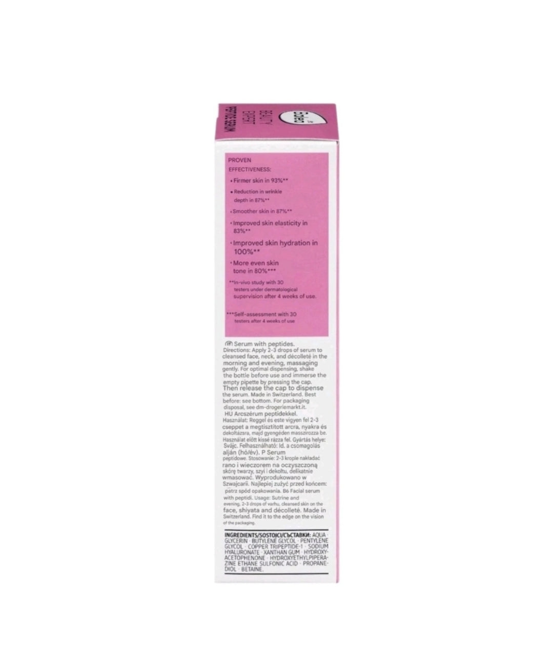 Balea Beauty Expert Peptide Face Serum, 30 ml