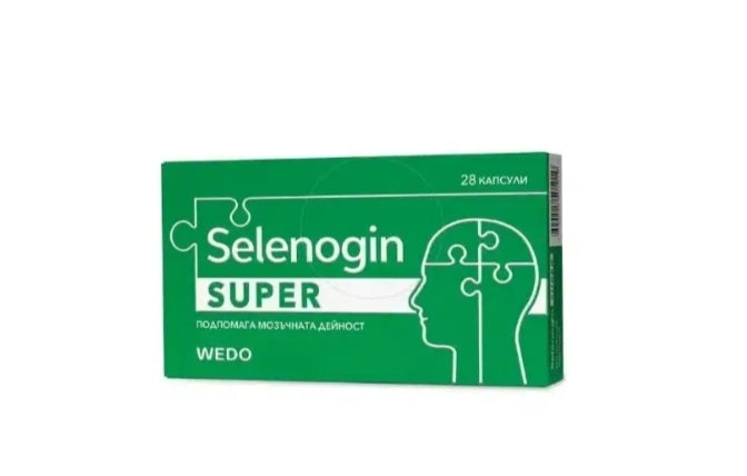 Selenogin Super For Memory Concentration & Tinnitus x 28 tablets