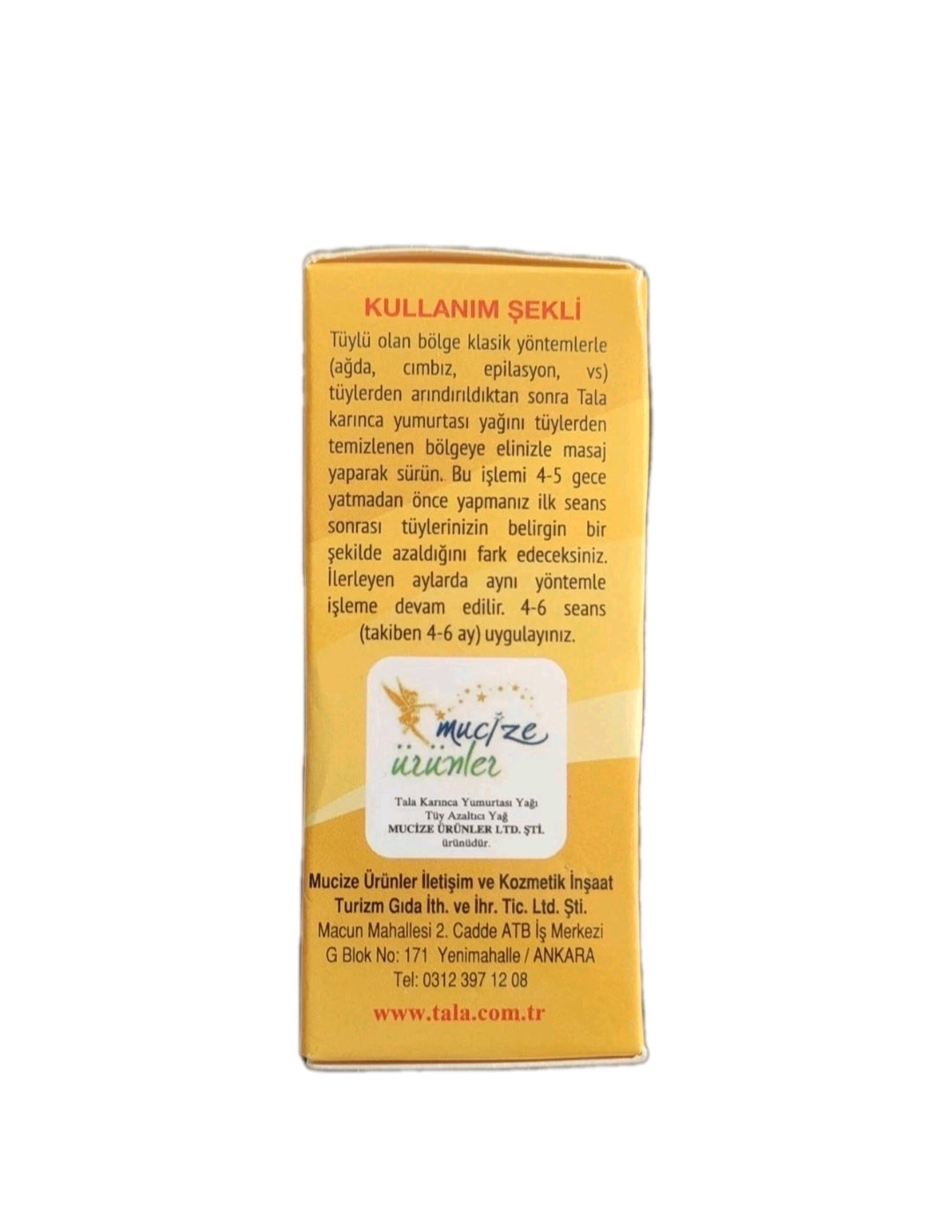 Tala Ant Egg Oil Organic Hair Removal, 20ml
