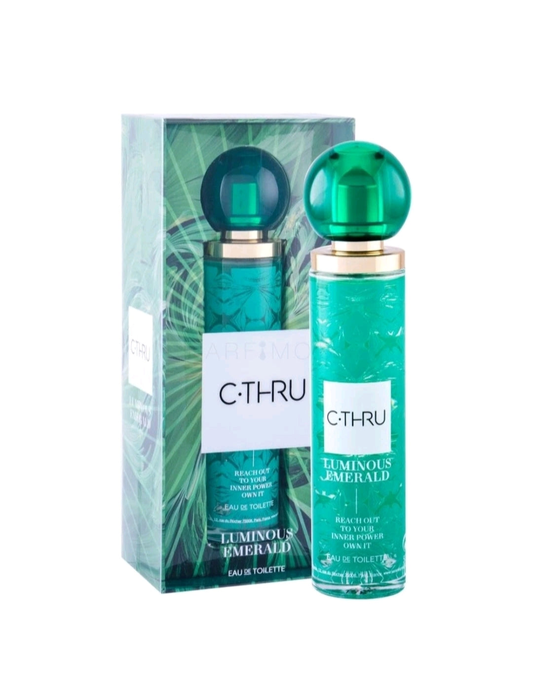 C-THRU Luminous Emerald Eau de Toilette Women Fragrance Floral Fruity Scent 50ml