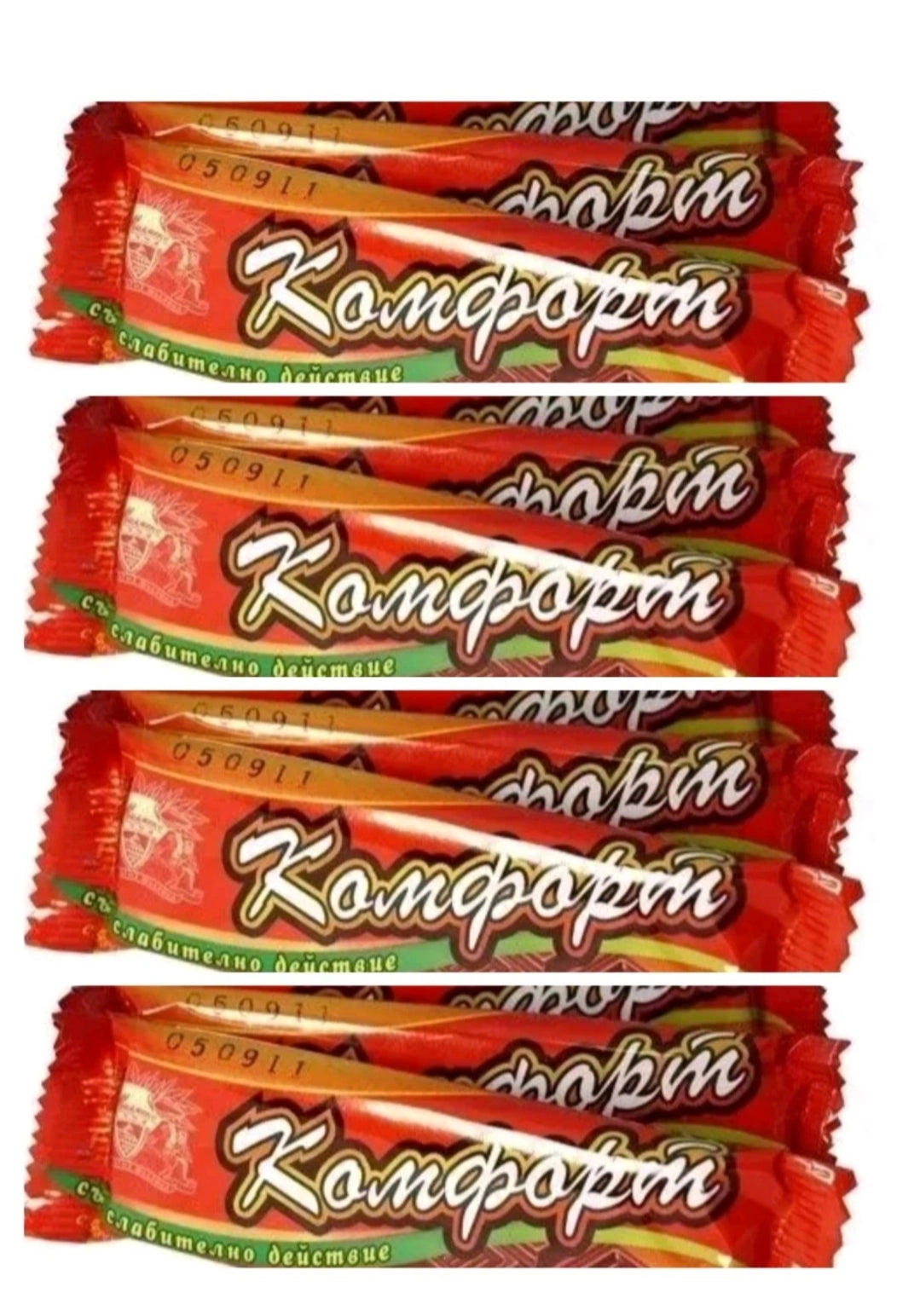 Chocolate LAXATIVE Comfort bars for diabetics  10 Pieces x 20gr