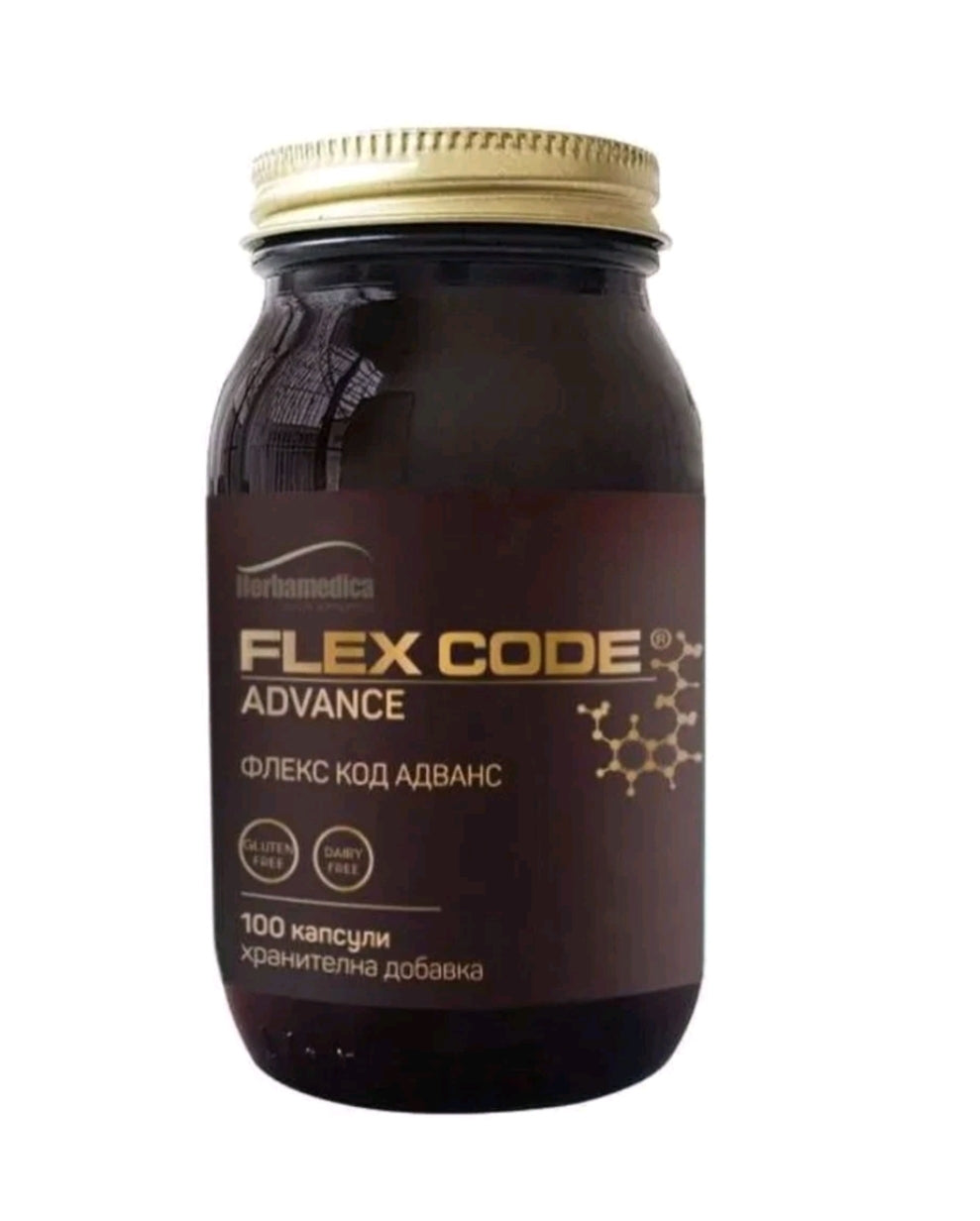 Flex Code Advance Herbamedica Maintenance of Musculoskeletal Health x 100 caps