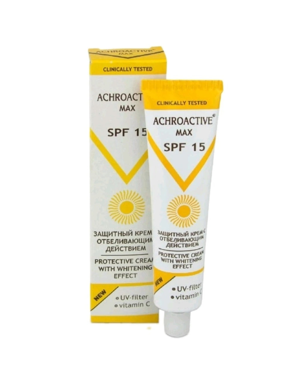Achroactive Max Sun Protection & Depigmentation Face Cream SPF 15 ,45ml